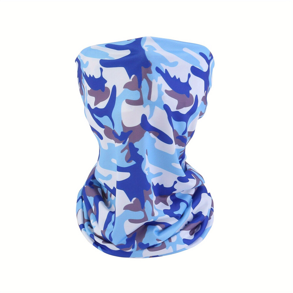 Ice Silk Outdoor Cycling Mask Windproof Sunscreen Neck Gaiter Elasticity Sun Proof Mask 885664535002
