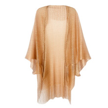 Tassel Large Shawl Sexy Hollow Out Bikini Cover Up Women Sunscreen Cape Cardigan For Summer Outdoor Sun Beach