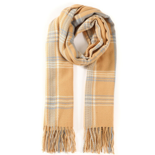 Striped Warm Mens Scarf