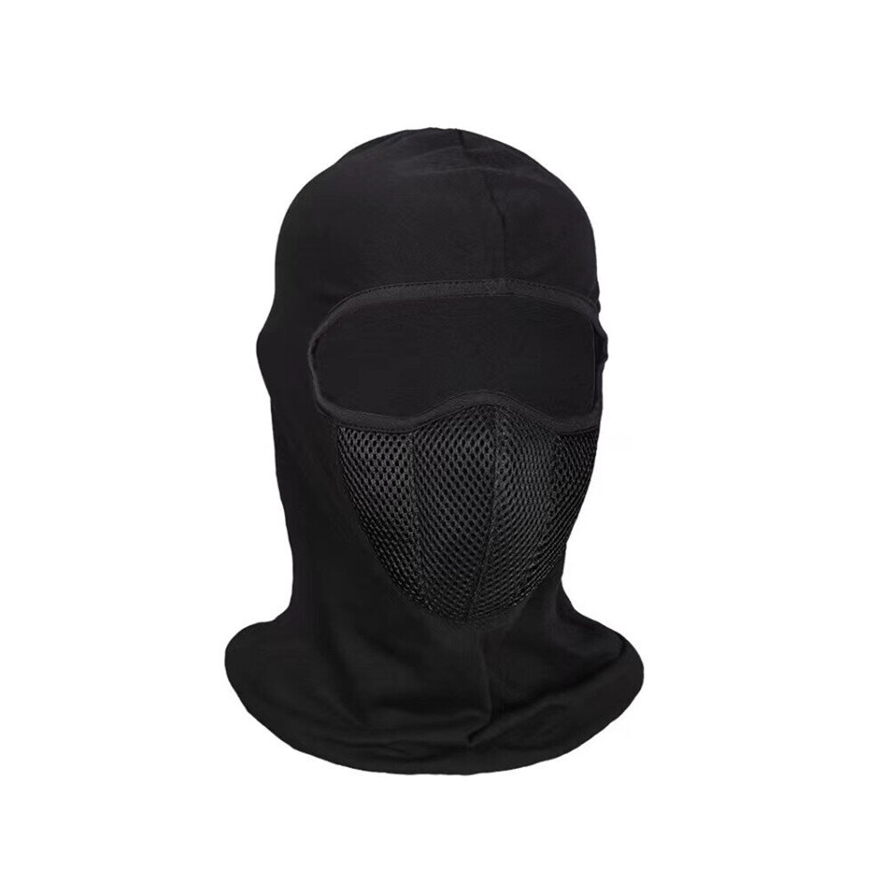 1Pc Riding Mask Headgear Motorcycle Windproof And Coldproof Sports Headscarf Black 885664544684
