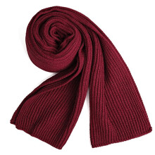 Same Style Christmas Winter Warm Fashionable Solid Scarf For Men And Women Business Casual Party Christmas Warm Knitted Scarf