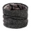 Mens Padded Thickened Solid Stripes Winter Warm Neck Cover 3