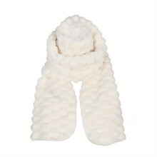 Scarf Mens Winter Thickened Warm Double sided Versatile Striped Neck Cover Neck Warmer Plush Neck Scarf