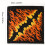 1pc Flame Pattern Mens Multifunctional Square Scarf 3