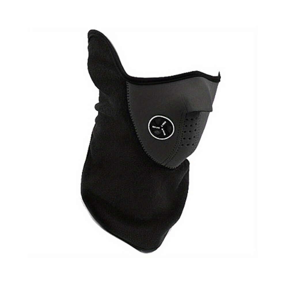 Unisex Balaclava Winter Mask Fleece Scarf Neck Warmer Mans Bandana Outdoor Mask Scarf Motocycle Windproof Ski Cycling Black 885664546053