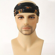 1pc Mens Outdoor Printed Multifunctional Neck Scarf