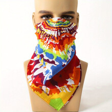 1pc Mens Small Square Scarf For Winter