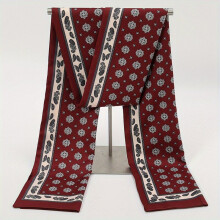 1pc Mens Printed Double layer Scarf