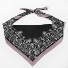 1PC Mens Crown Pattern Square Scarf