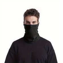 Mens Outdoor Breathable Sunscreen Neck Gaiter Sporty Scarf