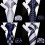 3pcs set Mens Plaid Pattern Tie Pocket Scarf Cuff Set For Suits 2