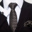 3pcs set Mens Plaid Pattern Tie Pocket Scarf Cuff Set For Suits 14