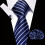 3pcs set Mens Plaid Pattern Tie Pocket Scarf Cuff Set For Suits 16