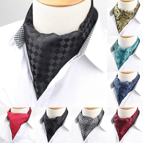 1pc Pocket Square Polyester Scarf 1