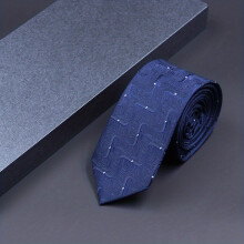 1pc Polyester Stripe Tie Casual Formal Business Neckties For Men