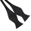 Mens Silk Solid Bow Tie For Banquet Groom Wedding 1