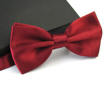 Mens Satin Solid Adjustable Tie For Wedding