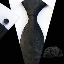Wisteria Mens Tie Three Piece Suit Including Tie Pocket Towel Cufflinks