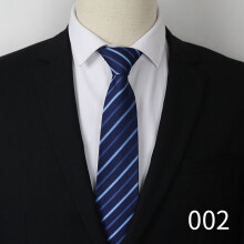 Tie Mens Formal Business Groom Tie Professional Striped Tie