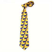 Mens Duck Snowman Neckties For Wedding Party Outfit Cartoon Pattern Neckties