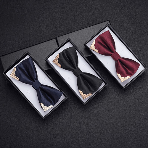Mens Bow Tie Wedding Groom Suit Bowtie 1