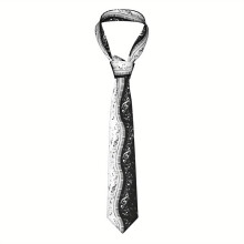 Music Pattern Art Minimalistic Piano Keys Mens Ties 3D Printed Hip Hop Street Business Wedding Party Shirt Accessories