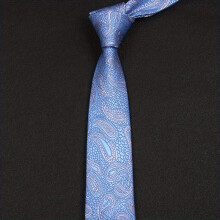1200 Needles Mens And Paisley Pattern Small Shark Tie Stripes