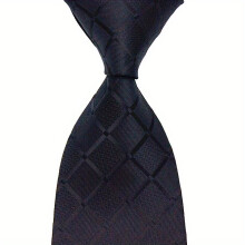 Mens Tie Classic Striped Plaids Necktie Wedding Business Party Necktie