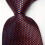 Mens Plaid Jacquard Woven Tie 2