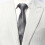 1PC Mens Suit Fabric Striped Plaid Versatile Tie 4