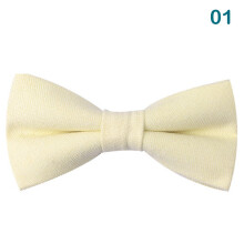 Macaron Solid Mens Bow Tie Classic Shirt Bow