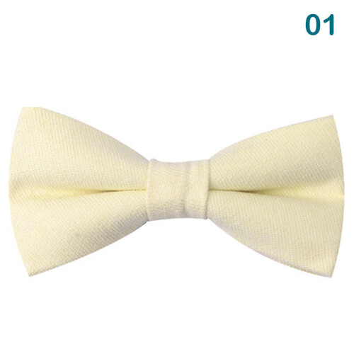Macaron Solid Mens Bow Tie Classic Shirt Bow