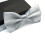 Mens Classic Solid Adjustable Satin Bow Tie For Wedding Party 7