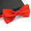 Mens Classic Solid Adjustable Satin Bow Tie For Wedding Party 13