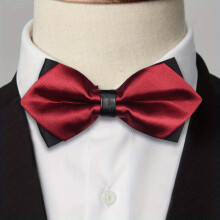 Mens Bow Tie Outdoor Decorative Accessories Party Holiday Wedding Fathers Boyfriends