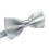 Mens Classic Solid Adjustable Satin Bow Tie For Wedding Party 4