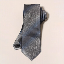 1pc Mens Modern Striped Patterned Gradient Ties