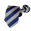 Striped Polyester Mens Zipper Tie Easy To Pull Tie Lazy Tie 14