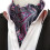 Mens Polyester Large Pattern Scarf 6x46inch 15 5x117cm 4