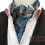 Mens Polyester Large Pattern Scarf 6x46inch 15 5x117cm 9