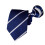 Striped Polyester Mens Zipper Tie Easy To Pull Tie Lazy Tie 10