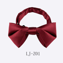 1pc Bow Tie Dress Bow Knot Polyester Silk Yarn dyed Wrinkle Resistant Fabric