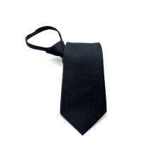 1pc Pull Mens Tie Zipper Tie For Weddings And Business Occasions