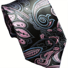 1pc Mens Classic Tie Floral Necktie Patterned Tie Business Party Wedding Tie