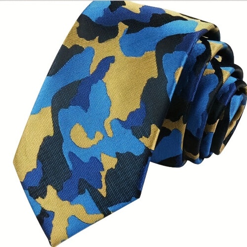 Mens Camouflage Tie Uniform Tie
