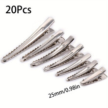 20pcs Tie Clips Hair Styling Tools Hairpins Headwear Metal Jewelry DIY Accessories Size 2 3 4