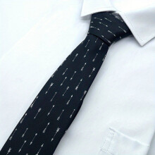 1pc Mens Arrow Print Necktie Business Necktie Boyfriends Birthday