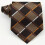Classic Mens Tie With Jacquard Plaid Pattern 1200 Stitches 12