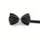 1pc Mens Artificial Diamond Crystal Bow Tie 10