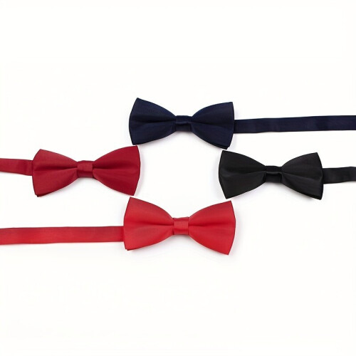 1pc Mens Business Solid Bow Tie Wedding Banquet 1